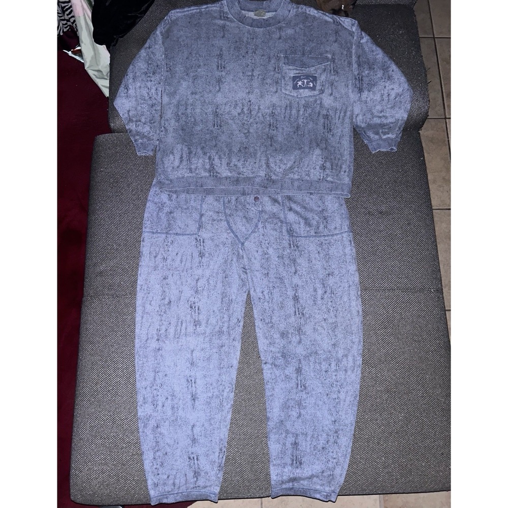 Vintage Beverly Hills Polo Club Blue Sweatsuit Set Mens Medium M